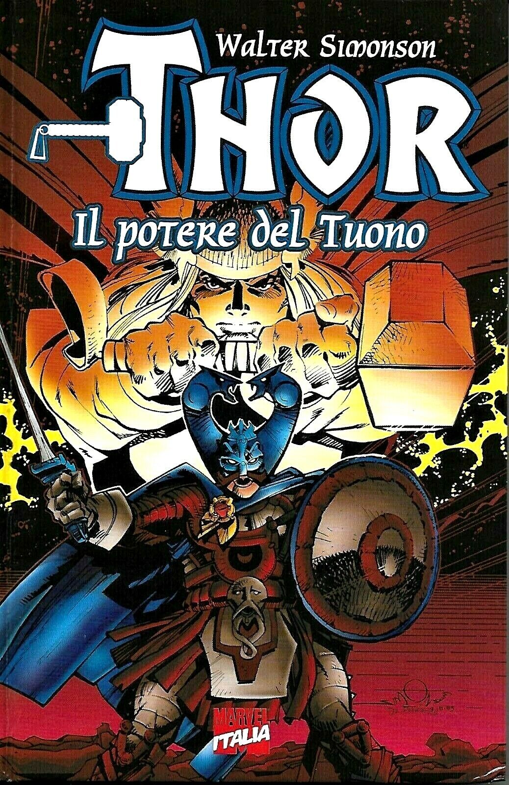 FV- THOR IL POTERE DEL TUONO CARTONATO - WALTER SIMONSON - PANINI- 1999- C- R23