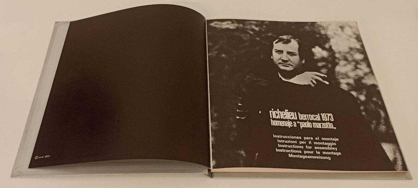 LT- RICHELIEU MIGUEL BERROCAL 1973 HOMERAJE A PAOLO MARZOTTO ISTRUZIONI - XFS162