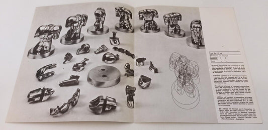 LT- TORERO BERROCAL 1972 SCULTURA - BRUSSURA BROCHURE PUBBLICITARIA - XFS162