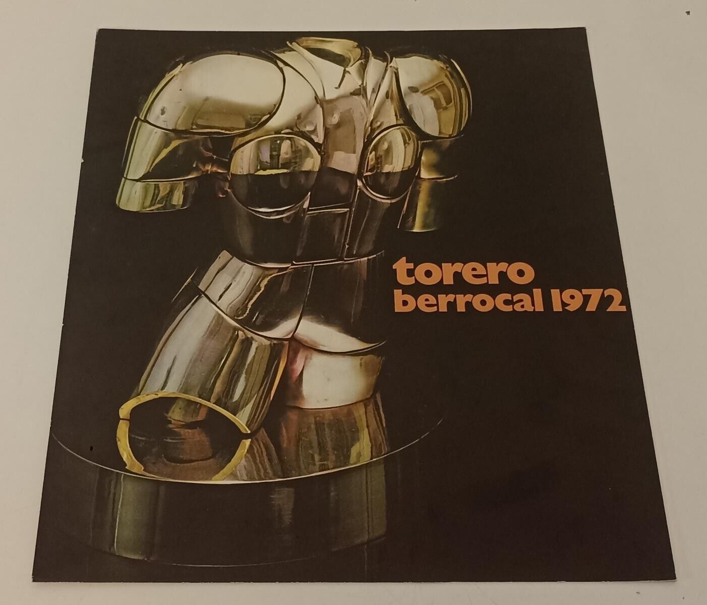 LT- TORERO BERROCAL 1972 SCULTURA - BRUSSURA BROCHURE PUBBLICITARIA - XFS162