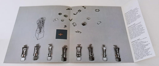 LT- MICRO DAVID OFF MIGUEL BERROCAL 1972 BROSSURA BROCHURE PUBBLICITARIA- XFS162