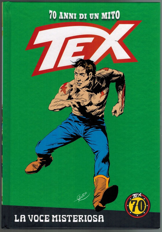 FB- 70 ANNI DI UN MITO TEX N.53 LA VOCE MISTERIOSA CON FIGURINE -- GdS -- C- G24