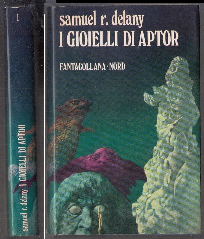 LF- I GIOIELLI DI APTOR - SAMUEL R. DELANY- FANTACOLLANA NORD 1--- 1972- CS- XFS