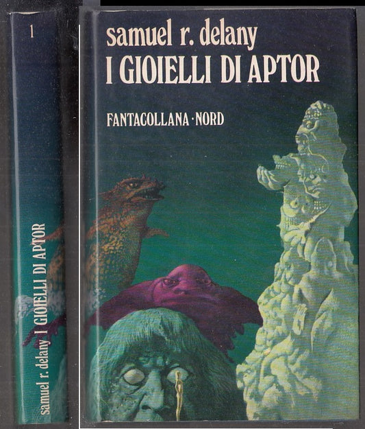 LF- I GIOIELLI DI APTOR - SAMUEL R. DELANY- FANTACOLLANA NORD 1--- 1972- CS- XFS