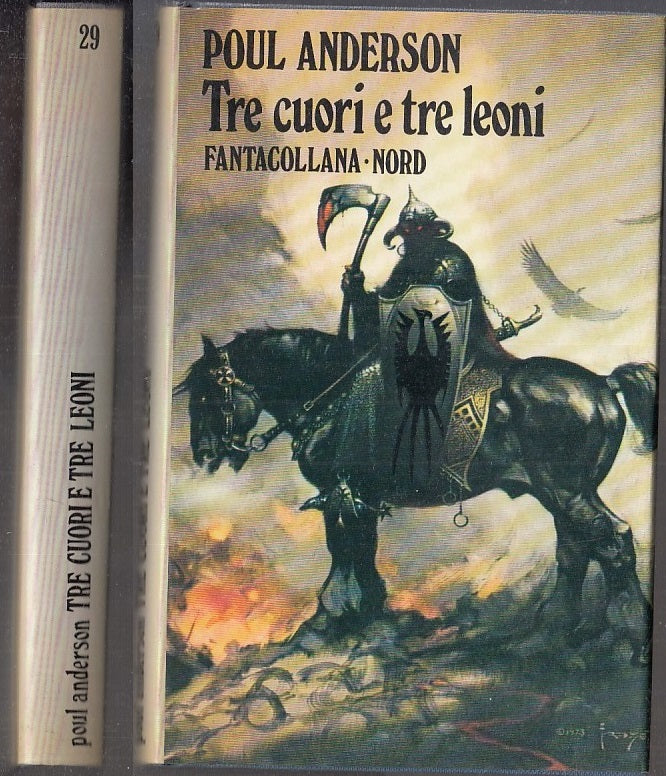 LF- TRE CUORI E TRE LEONI - POUL ANDERSON- FANTACOLLANA NORD 29--- 1979- CS- XFS