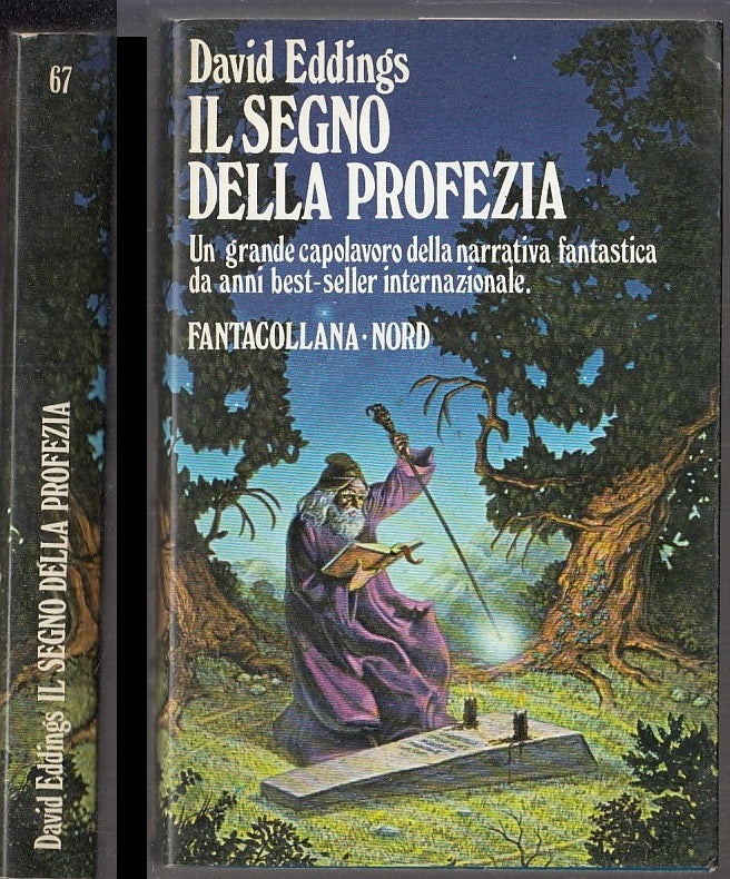 LF- IL SEGNO DELLA PROFEZIA- DAVID EDDINGS- FANTACOLLANA NORD 67--- 1967- BS-XFS