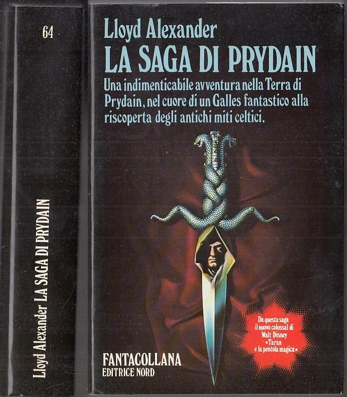 LF- LA SAGA DI PRYDAIN - LLOYD ALEXANDER - FANTACOLLANA NORD 64--- 1986- BS- XFS