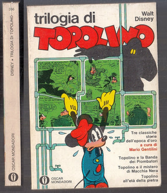 FD- TRILOGIA DI TOPOLINO -- OSCAR MONDADORI 356 DISNEY - 1a ED. 1971- B- R23