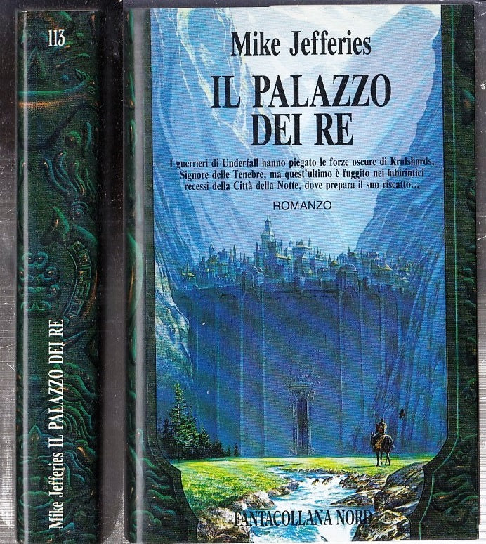 LF- IL PALAZZO DEL RE - MIKE JEFFERIES - NORD - FANTACOLLANA 113-- 1992- BS- XFS