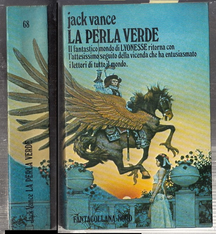 LF- LA PERLA VERDE -  JACK VANCE- EDITRICE NORD- FANTACOLLANA 68-- 1986- BS- XFS