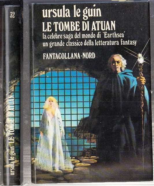 LF- LE TOMBE DI ATUAN - URSULA LE GUIN - FANTACOLLANA NORD 32 --- 1980 - CS- XFS