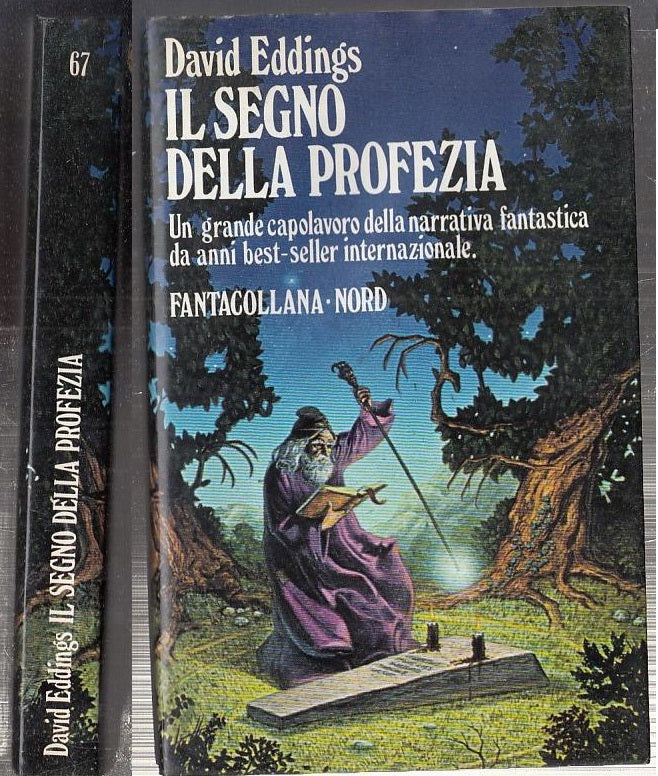 LF- IL SEGNO DELLA PROFEZIA- DAVID EDDINGS- FANTACOLLANA NORD 67--- 1986- BS-XFS