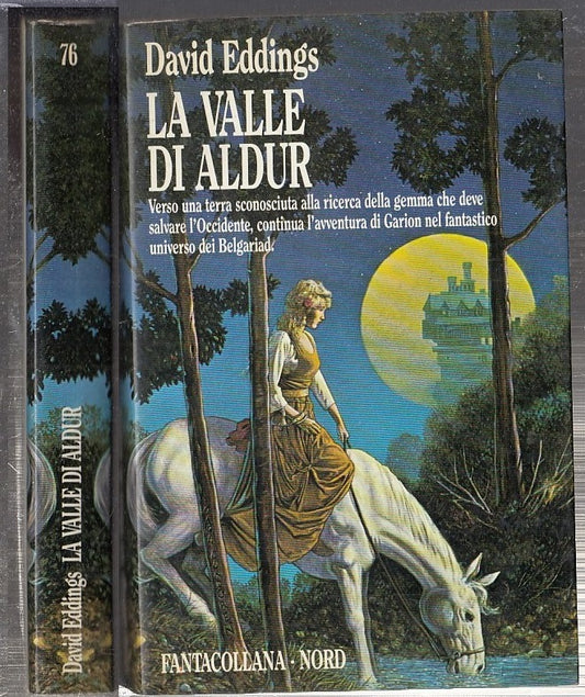 LF- LA VALLE DI ALDUR - DAVID EDDINGS - FANTACOLLANA NORD 76 --- 1987 - BS - XFS