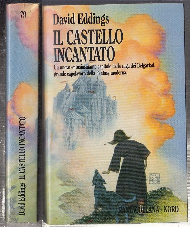 LF- IL CASTELLO INCANTATO - DAVID EDDINGS- FANTACOLLANA NORD 79--- 1988- BS- XFS