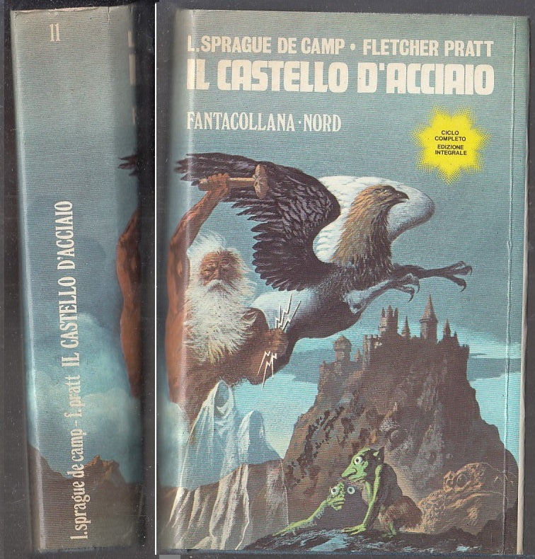 LF- IL CASTELLO D'ACCIAIO - DE CAMP PRATT- FANTACOLLANA NORD 11--- 1975- CS- XFS