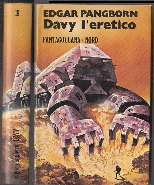 LF- DAVY L'ERETICO - EDGAR PANGBORN - FANTACOLLANA NORD 18 --- 1977- CS- XFS
