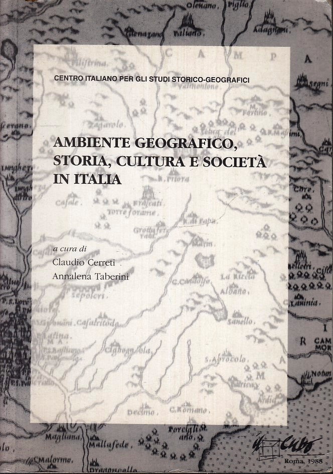 LZ- AMBIENTE GEOGRAFICO STORIA CULTURA E SOCIETA' IN ITALIA 1997 - YFS186
