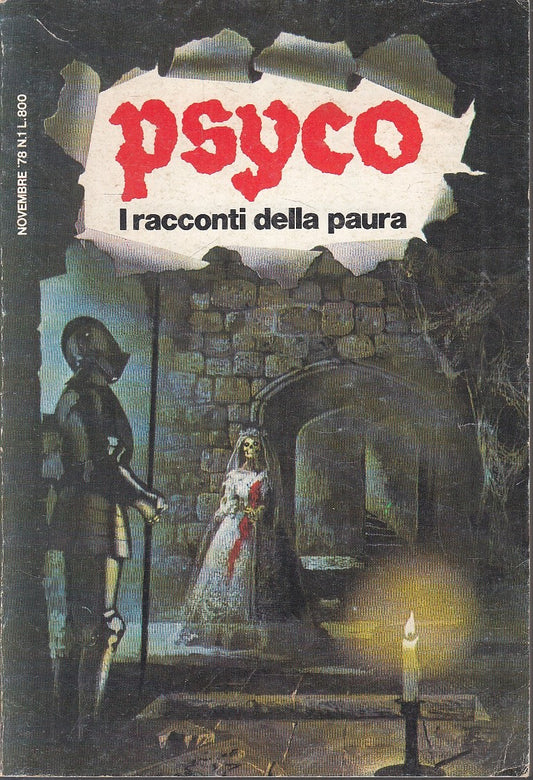 LF- PSYCO N.1 I RACCONTI DELLA PAURA -- SIAD --- 1978 - B - XFS