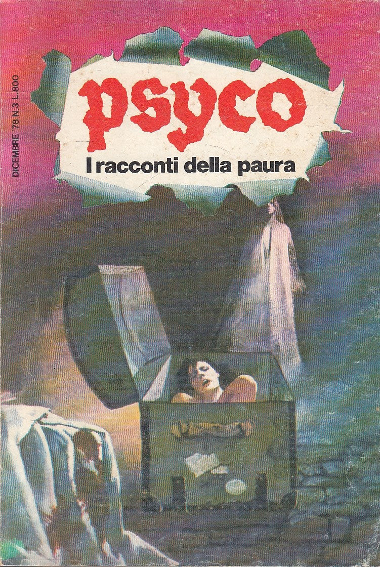 LF- PSYCO N.3 I RACCONTI DELLA PAURA -- SIAD --- 1978 - B - XFS