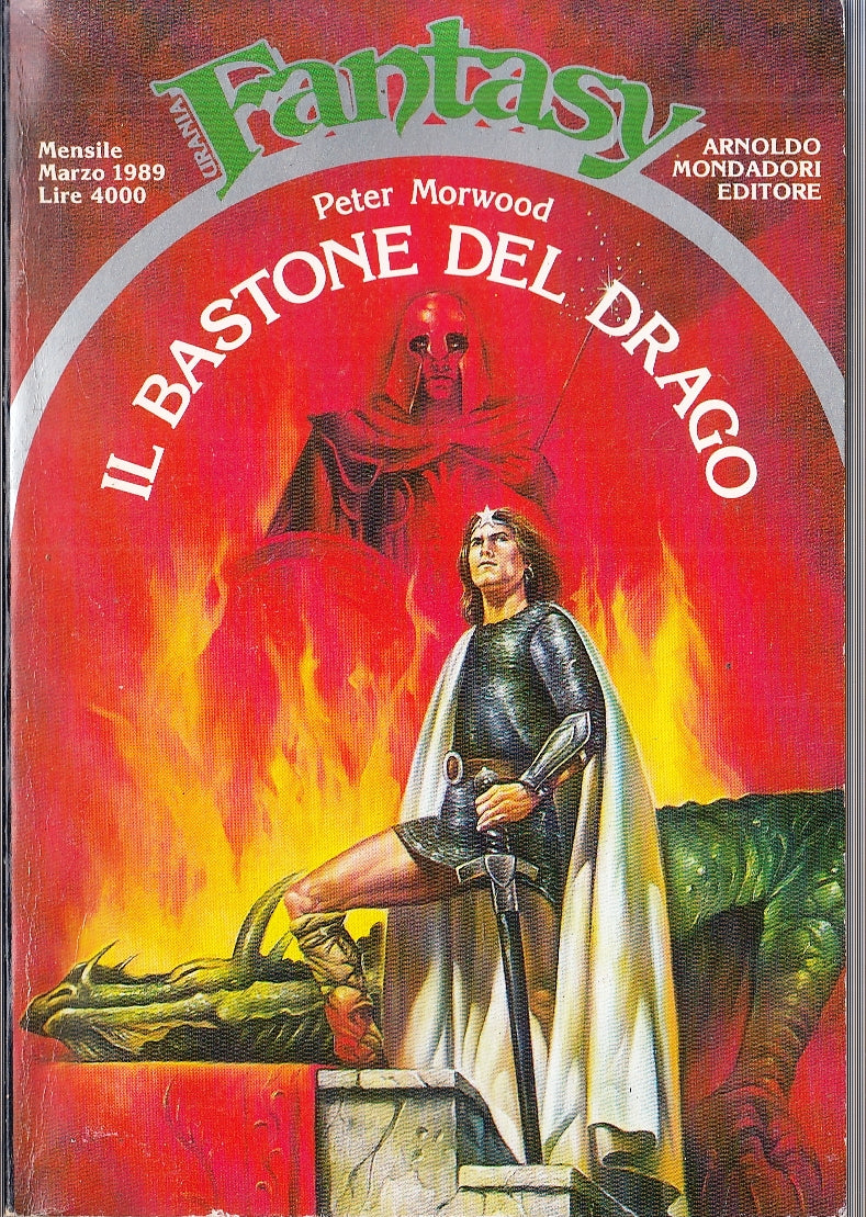 LF- URANIA FANTASY N.10 IL BASTONE DEL DRAGO- MORWOOD- MONDADORI--- 1989- B- XFS