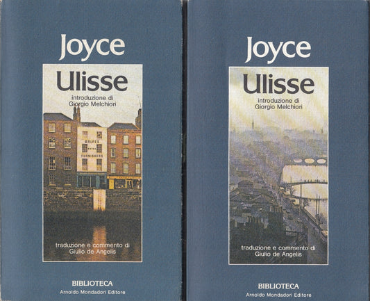 LN- ULISSE 2 VOLUMI - JAMES JOYCE - MONDADORI- BIBLIOTECA ECONOMICA--- B- YFS177