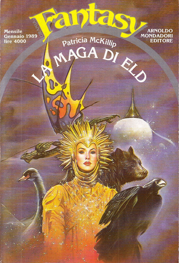 LF- URANIA FANTASY N.8 LA MAGA DI ELD - McKILLIP - MONDADORI --- 1989 - B - XFS