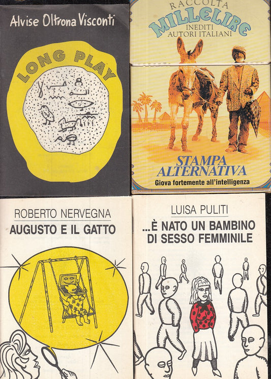 LN- RACCOLTA MILLELIRE INEDITI AUTORI ITALIANI 10  - STAMPA ALTERNATIVA - YFS41