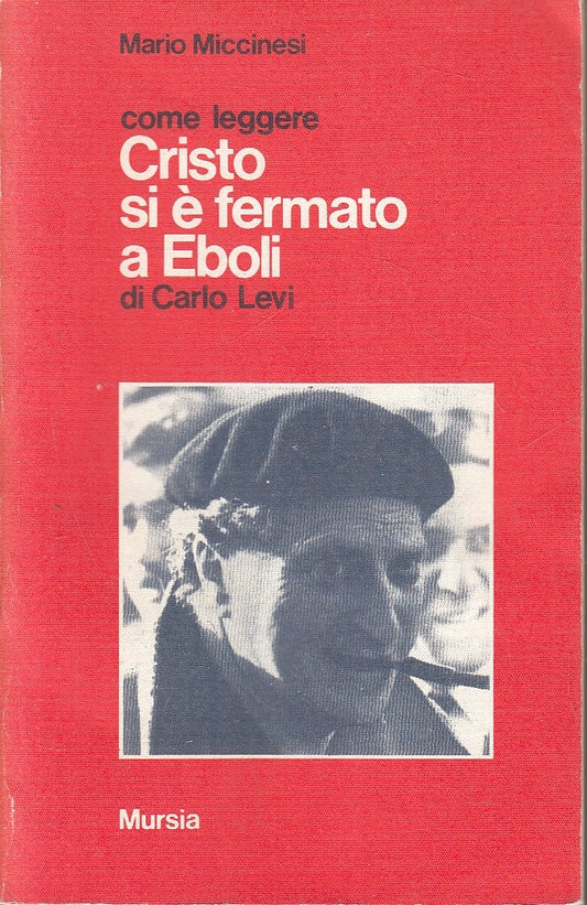 LZ- COME LEGGERE CRISTO SI E' FERMATO A EBOLI- MICCINESI- MURSIA- 1985- B-YFS172