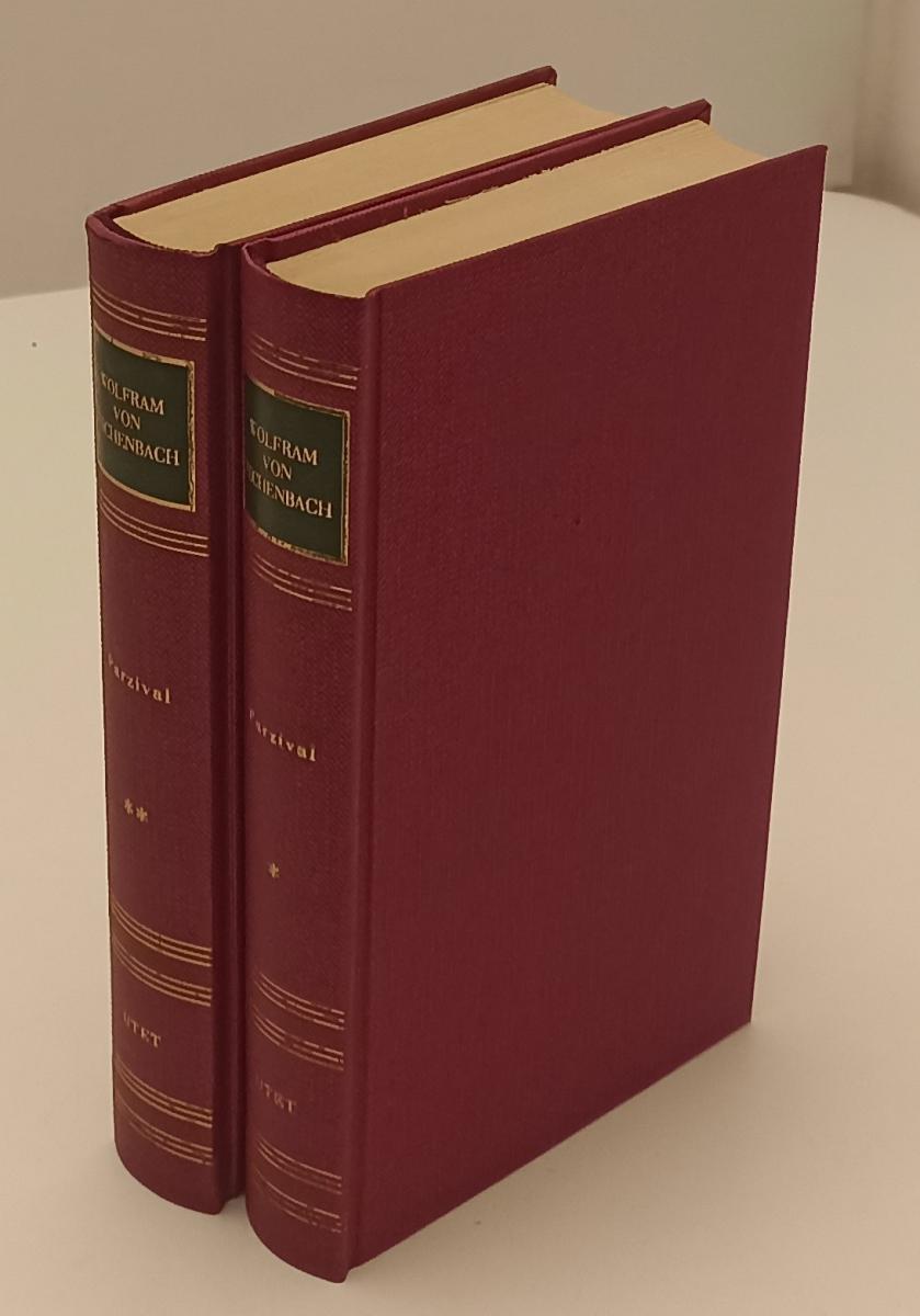 LN2- PARZIVAL 2 VOLUMI-  VON ESCHEBBACH- GRANDI SCRITTORI STRANIERI UTET- C- XFS