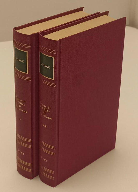 LN2- STORIA DI GIL BLAS DI SANTILLANA 2 VOLUMI - LESAGE- SCRITTORI UTET- C - XFS