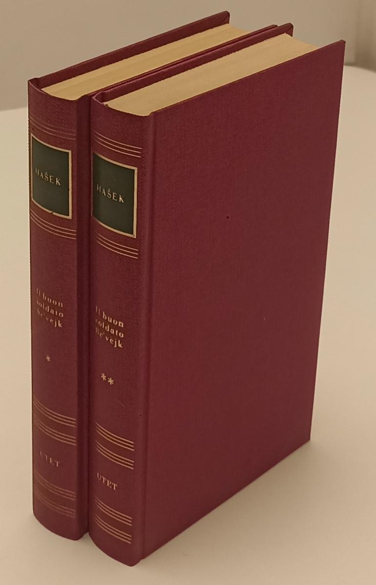 LN2- IL BUON SOLDATO SC'VEJK 2 VOLUMI -  HASEK- SCRITTORI STRANIERI UTET- C- XFS