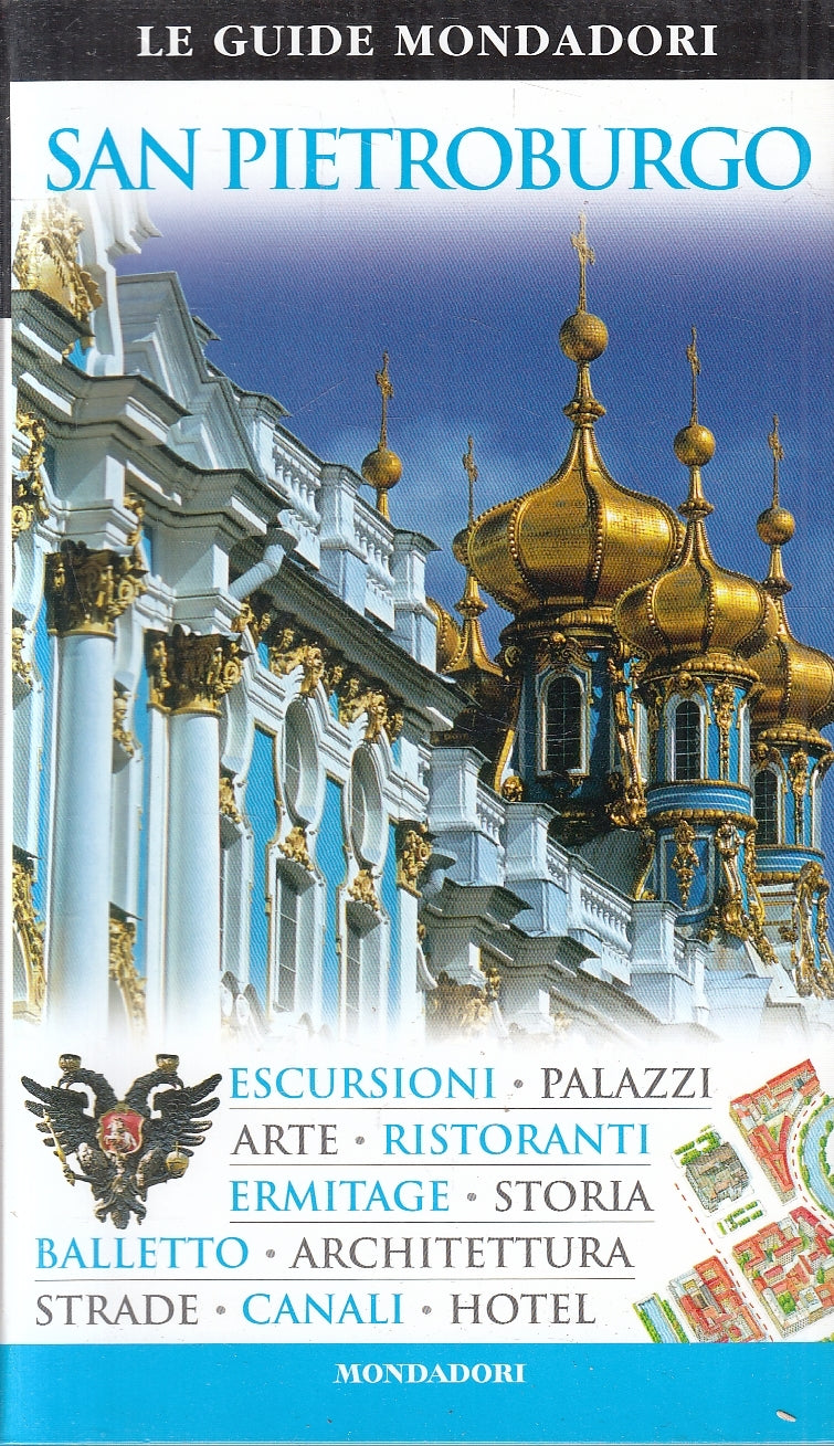 LV- SAN PIETROBURGO GUIDA TURISTICA -- MONDADORI - LE GUIDE --- B - YFS274