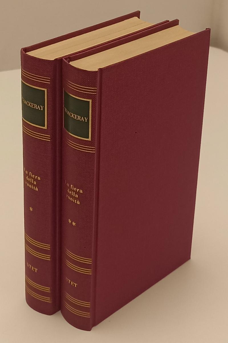 LN2- LA FIERA DELLA VANITA' 2 VOLUMI- THACKERAY- SCRITTORI STRANIERI UTET- C-XFS