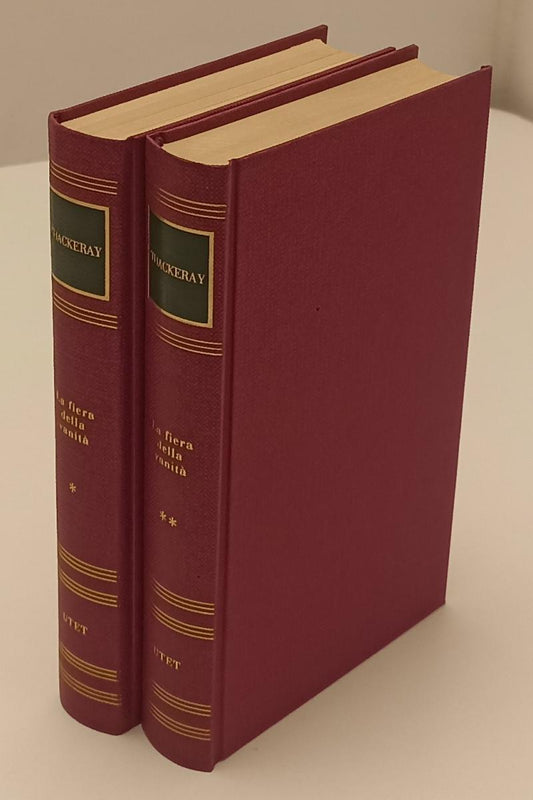 LN2- LA FIERA DELLA VANITA' 2 VOLUMI- THACKERAY- SCRITTORI STRANIERI UTET- C-XFS