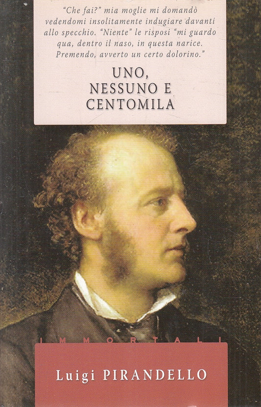 LN2- UNO, NESSUNO E CENTOMILA - PIRANDELLO - RUSCONI IMMORTALI - B - JXS103