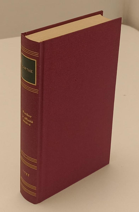 LN2- WERTHER AFFINITA' ALETTIVE-  GOETHE- GRANDI SCRITTORI STRANIERI UTET- C-XFS