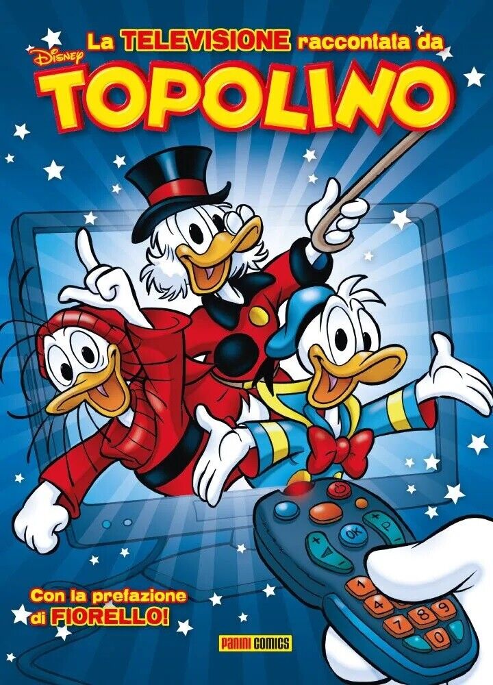 FD- LA TELEVISIONE RACONTATA DA TOPOLINO CARTONATO-- PANINI DISNEY- 2023- C- C24