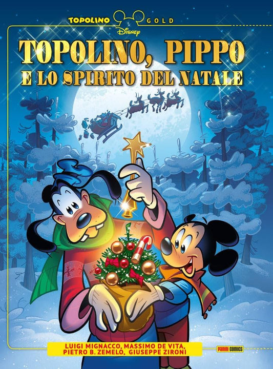 FD- TOPOLINO PIPPO E LO SPIRITO DEL NATALE CON TAVOLA- PANIN DISNEY- 2023- C-C24