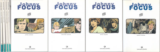 FV- JOHNNY FOCUS VOLUMI 1/4- ATTILIO MICHELUZZI- TASCABILI LIZARD 61/64-- B- B24