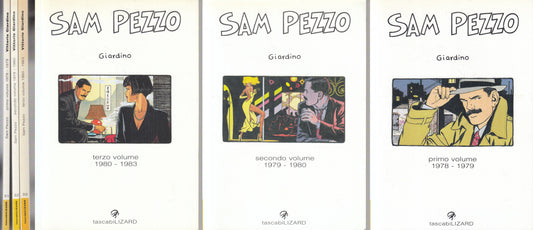 FV- SAM PEZZO VOLUMI 1/3- VITTORIO GIARDINO - TASCABILI LIZARD 31,32,33-- B- B24