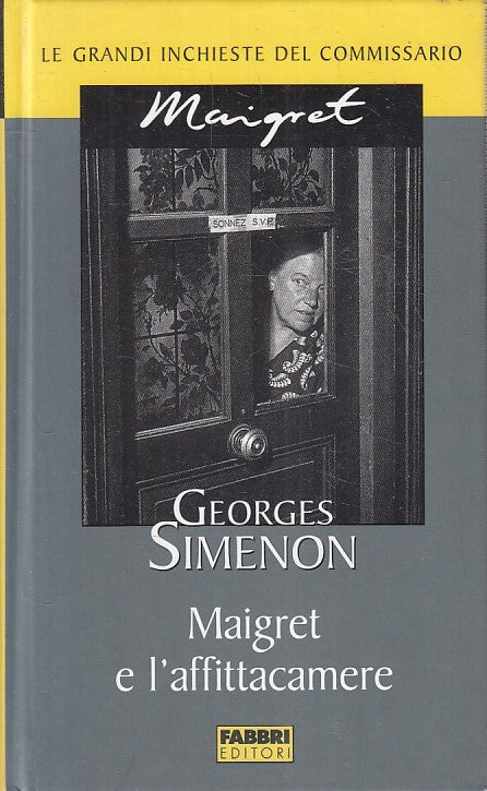 LN2- INCHIESTE COMMISSARIO MAIGRET E L'AFFITTACAMERE - SIMENON - FABBRI - JXS178