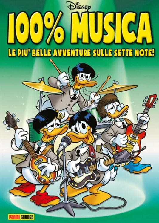 FD- 100% MUSICA LE PIU' BELLE AVVENTURE SULLE SETTE NOTE-- PANINI DISNEY-- B-C24