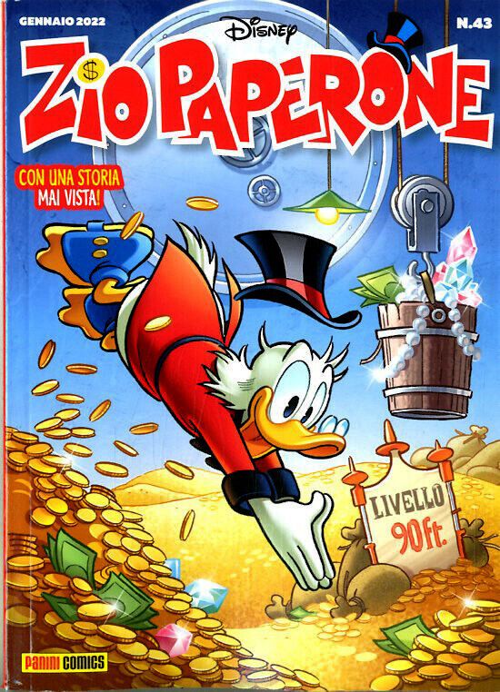 FD- ZIO PAPERONE N.43 -- PANINI DISNEY -- B - C24