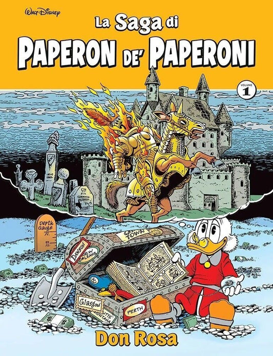 FD- LA SAGA DI PAPERON DE' PAPERONI VOLUME 1 RISTAMPA -- PANINI DISNEY -- C- C24