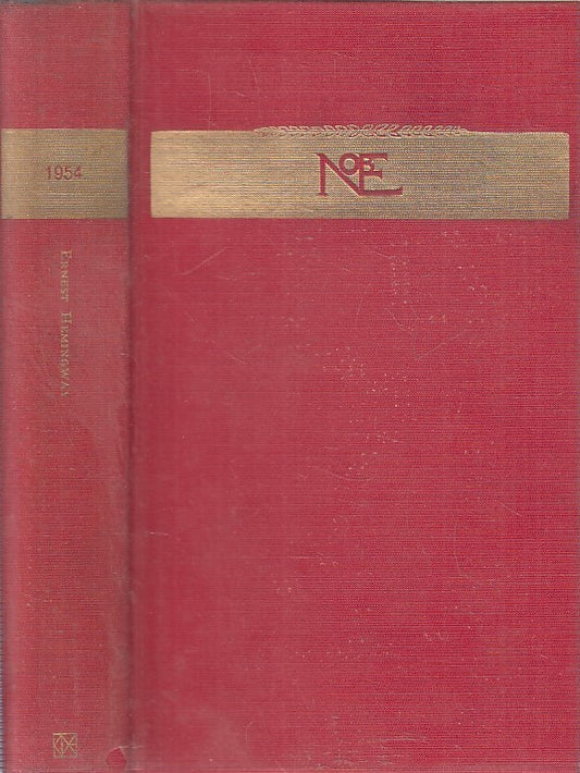 LN2- I NOBEL 1954 ERNEST HEMINGWAY - CLUB DEGLI EDITORI - CS - JXS197