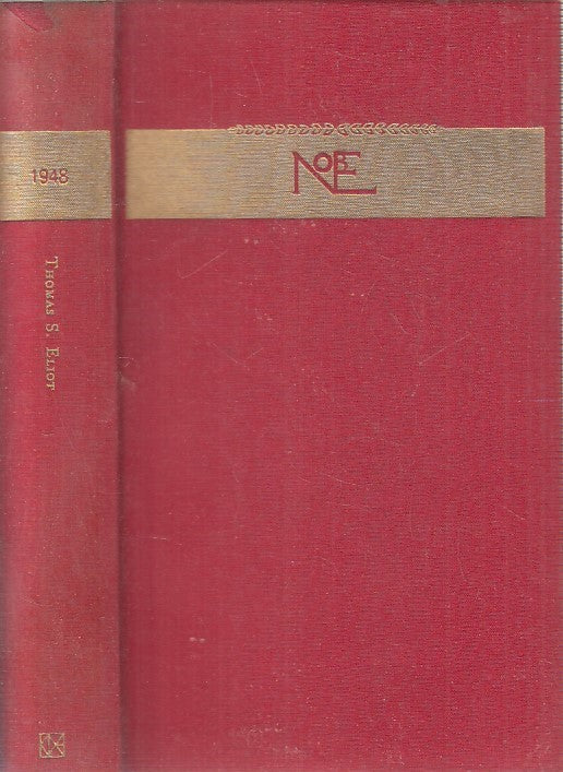 LN2- I NOBEL 1948 THOMAS S. ELIOT - CLUB DEGLI EDITORI - CS - JXS196