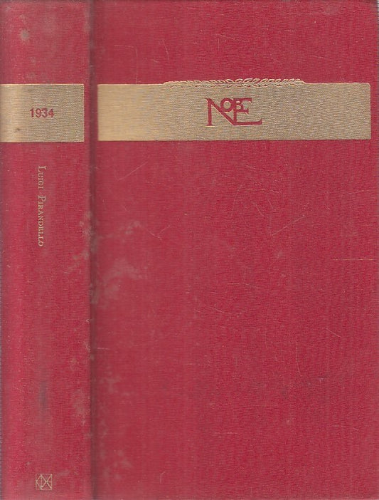 LN2- I NOBEL 1934 LUIGI PIRANDELLO - CLUB DEGLI EDITORI - CS - JXS196