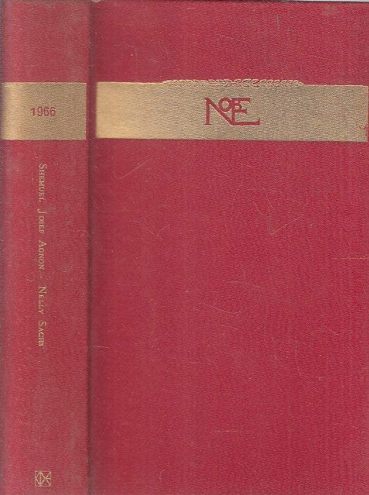 LN2- I NOBEL 1966 SHEMUEL J. AGNON NELLY SACHS - CLUB DEGLI EDITORI - CS- JXS196