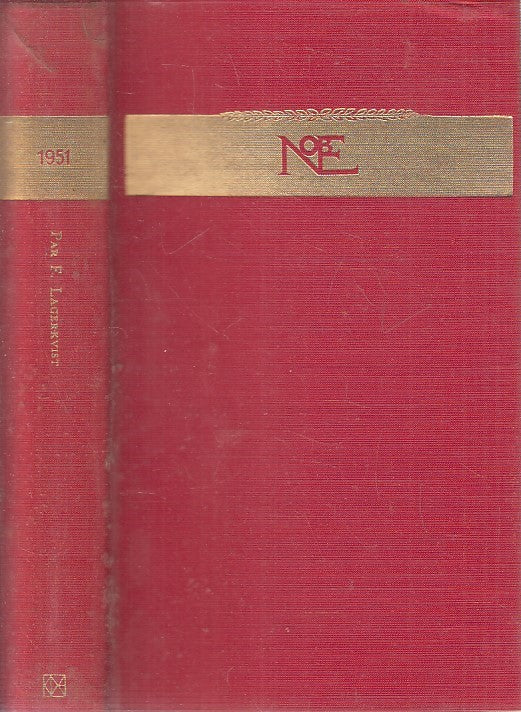 LN2- I NOBEL 1951 PAR F. LAGERKVIST - CLUB DEGLI EDITORI - CS - JXS197