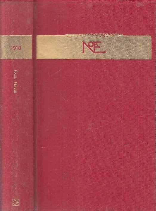 LN2- I NOBEL 1910 PAUL HEYSE - CLUB DEGLI EDITORI - CS - JXS197